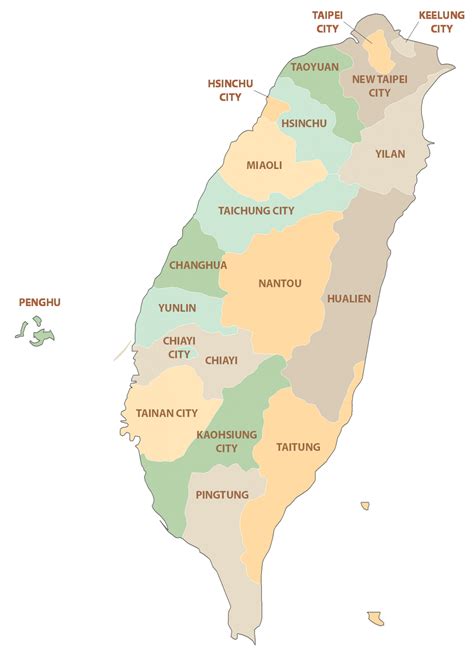 how many cities in taiwan.